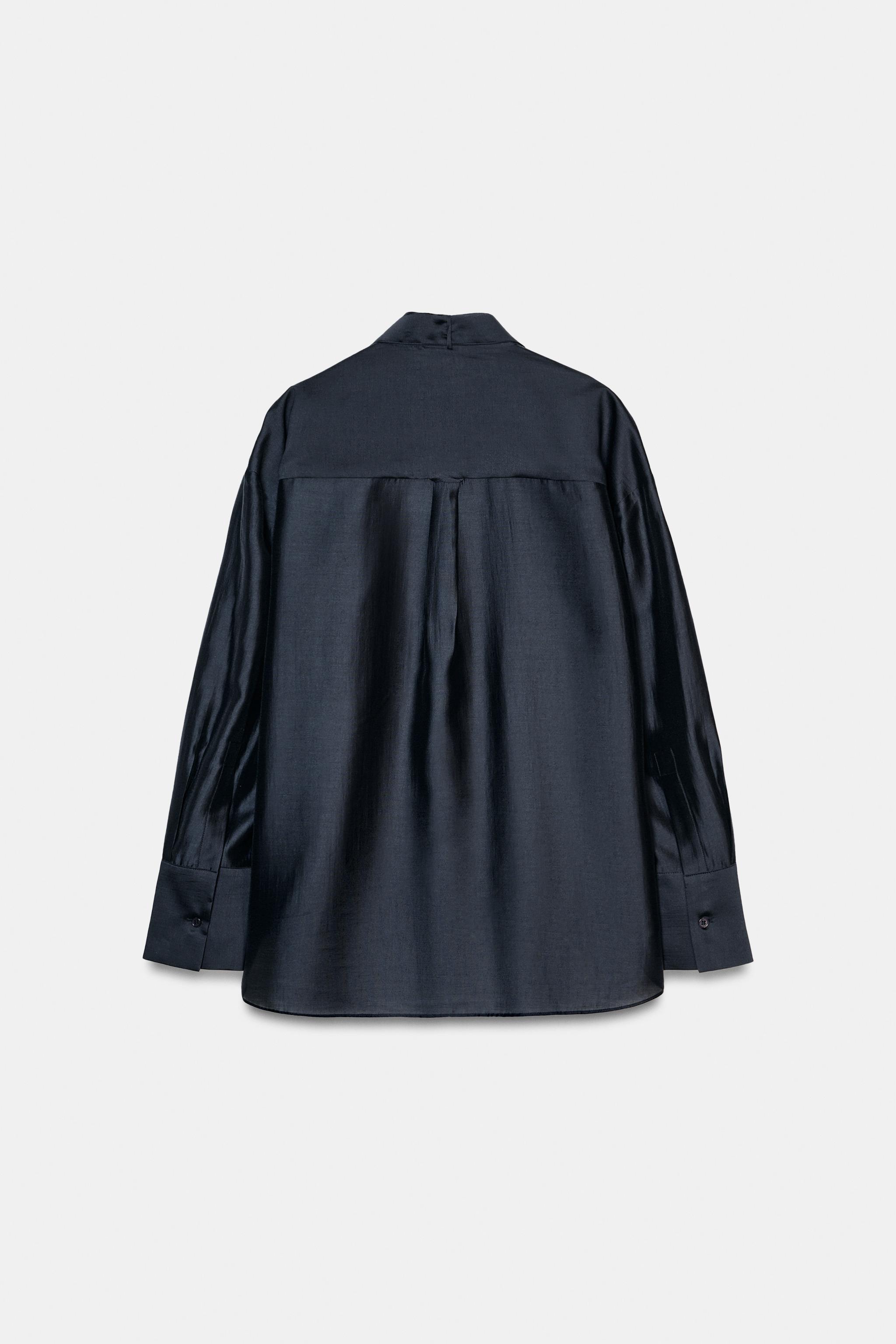 CHEMISE À POCHES ET NŒUD ZW COLLECTION